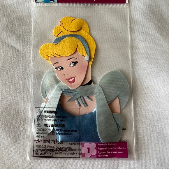 NWT EK Success Jolee’s Disney Cinderella Dimensional Sticker - Picture 3 of 5